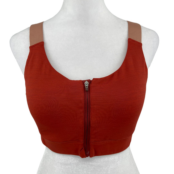 Outdoor Voices Other - OUTDOOR VOICES Ultimate Support Zip Front Sports Athletic Bra - Sz Small